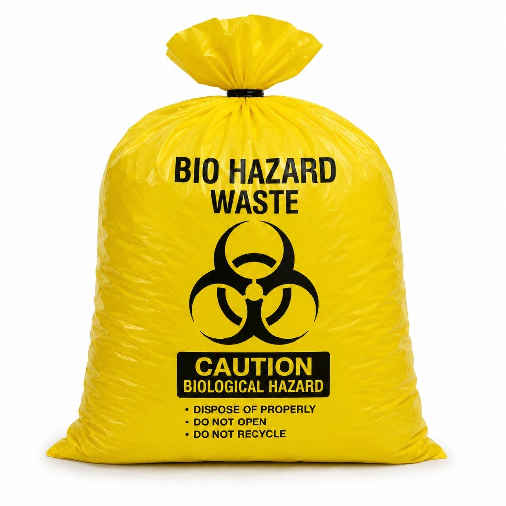 Bio Hazard Garbage Bag