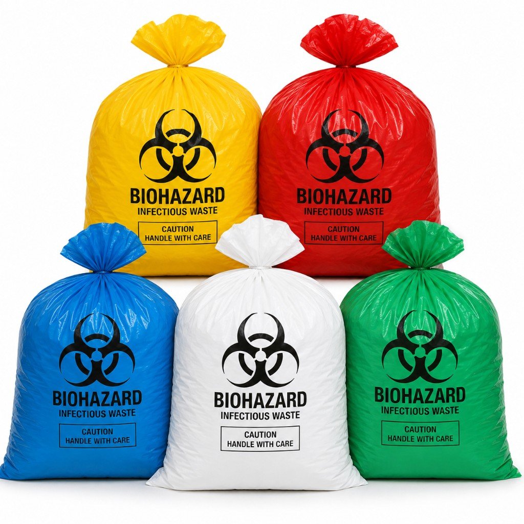 Biohazard Colored Bags