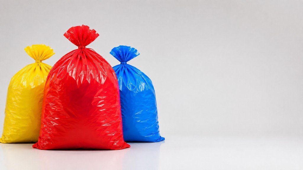 Biohazard bags for medical and infectious waste